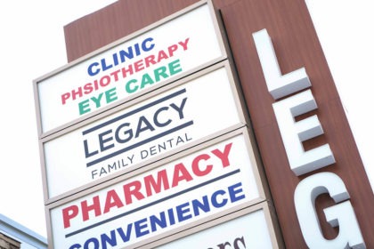 Legacy Signage | Legacy Family Dental
